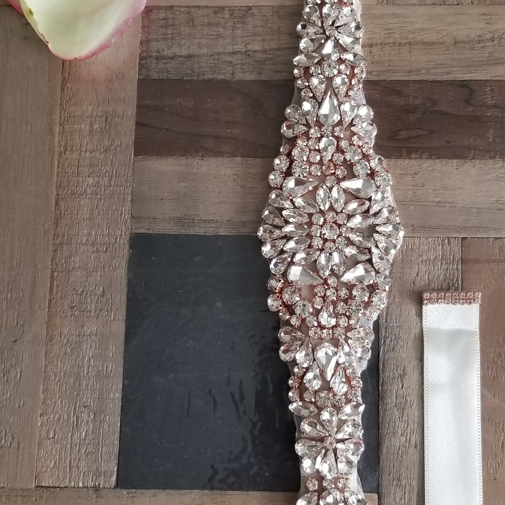 NEW Bridal Belt Merigold (rose gold)